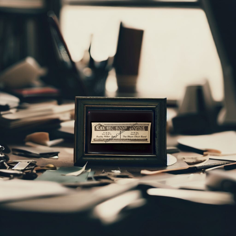 1980 Cy’s Rec Room Lounge Print Advertisement Clipping - Morristown New Jersey - The Buddy Miller Band - The Blues Elixir Band - Late Cold War Era - Ready For Framing