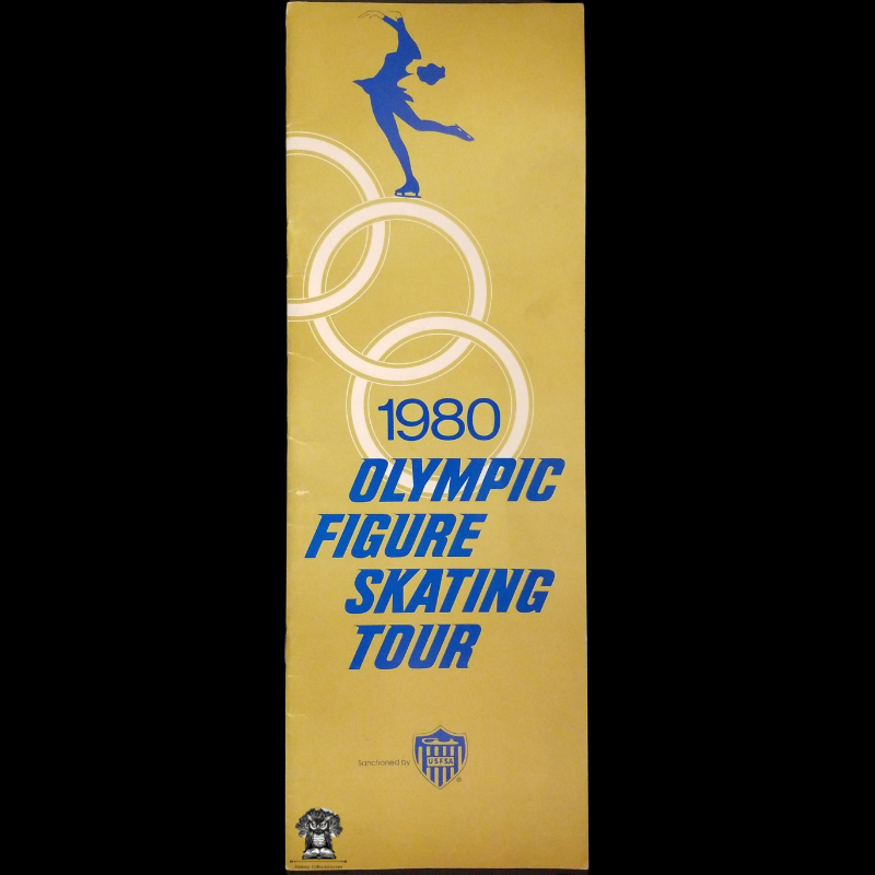 1980 Olympic Figure Skating Tour Program Booklet Itinerary - USFSA - Pair Skating - Free Skating - Ice Dancing - Champions 1908 To 1980 - Scott Hamilton - 1981 Itinerary