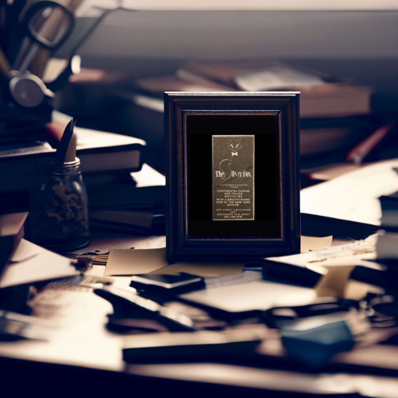 1980 The Silver Fox Print Advertisement Clipping - 48th Street & Boulevard East Weehawken New Jersey - New York Skyline Dining - Cold War Era - Ready For Framing