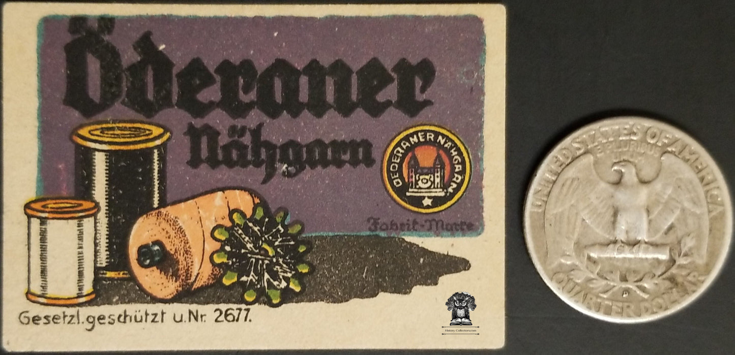 Antique German Thread Advertising Graphic – History-Collectors.com