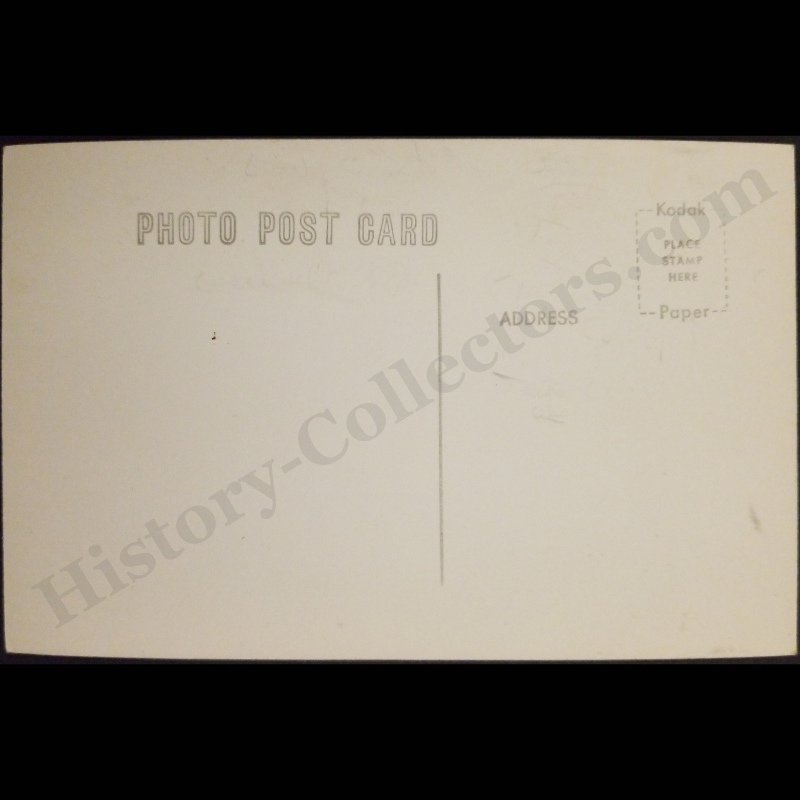 c1950 Jacks Creek Evangelical EUB Church RPPC Real Photo Postcard - Leslie County Kentucky - Kodak Stamp Box - Post WWII Era